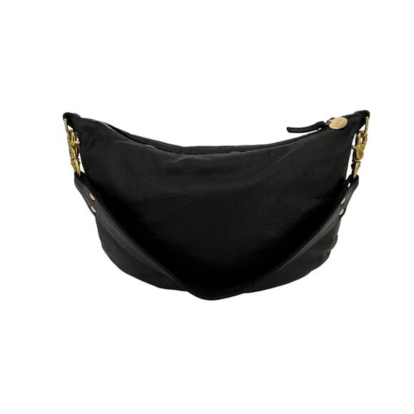 CLARE V. Moyen Messenger in Relaxed Black with Braided Crossbody Strap - Picture 5 of 16